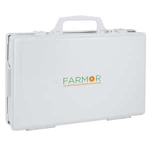 iFarmor - Coffret de secours VSL/Ambulance permettant de soigner & protéger. Il contient canules oropharyngées grand modèle, sacs vomitoires...