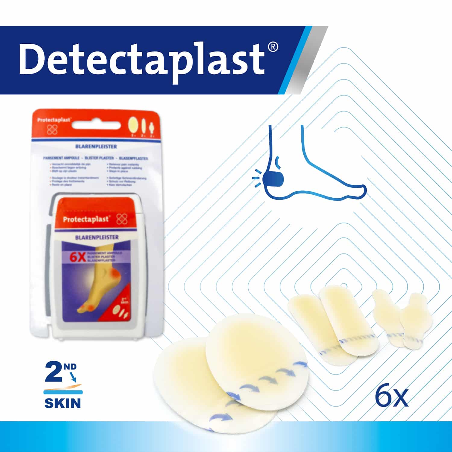 iFarmor - Boîte de 6 pansements spécial ampoule