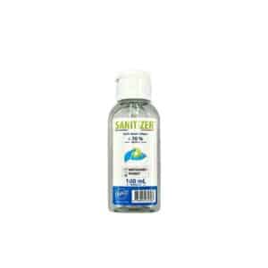 iFarmor - Flacon de gel hydro-alcoolique 100 ml avec pompe conçu pour le traitement hygiénique sans eau des mains saines par simple friction.