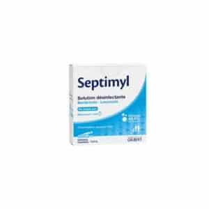 iFarmor - Boîte de 10 dosettes de chlorhexidine 5 ml, permettent de désinfecter les plais