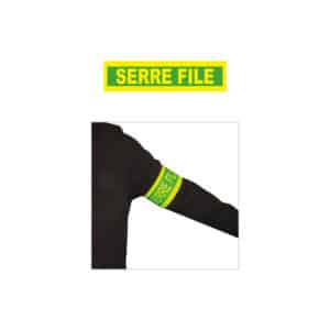 iFarmor - Brassard lame fluorescent jaune serre file
