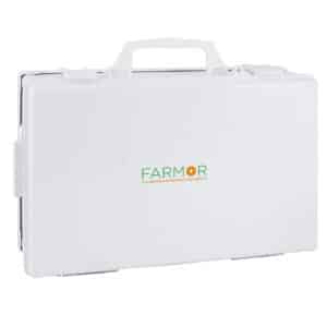 iFarmor - Coffret de secours VSL/Ambulance permettant de soigner & protéger. Il contient canules oropharyngées moyen modèle, sacs vomitoires...