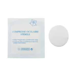 iFarmor - Lot de 10 compresses oculaires stériles pour le nettoyage et la protection des yeux