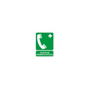 iFarmor - Panneau de signalisation rigide : Téléphone Panneau conforme à l’Arrêté du 4 novembre 1993 relatif à la signalisation de sécurité et de santé au travail.
