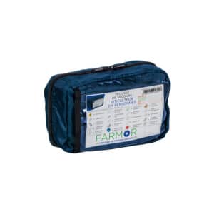 iFarmor - Trousse de secours Viticulteur 2/4 personnes permettant de soigner. Elle contient pochette isotherme, pansement compressif stérile...