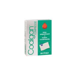iFarmor - COM 7515 COA Compresses hémostatiques stériles Coalgan® composées de fibres d’alginate de calcium. Cicatrisantes, destinées aux petites coupures.