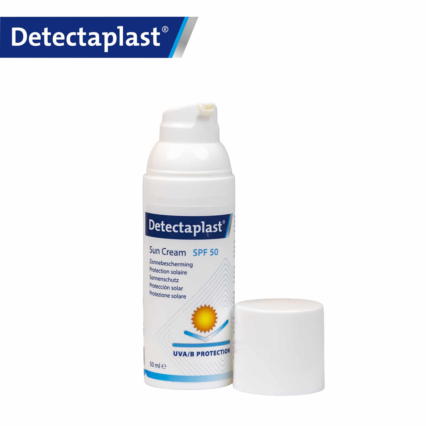 iFarmor - Crème solaire de haute protection UV SPF 50 + onctueuse, légère et non grasse pour une application agréable.